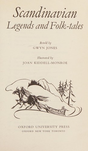 Cover of Scandinavian Legends and Folk Tales