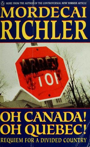 Cover of Oh Canada, Oh Québec