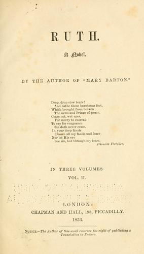 Cover of Ruth (volume II)