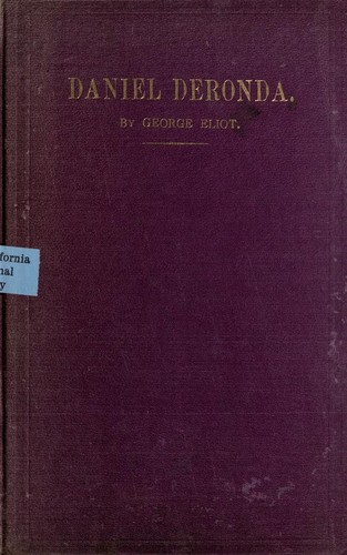 Cover of Daniel Deronda