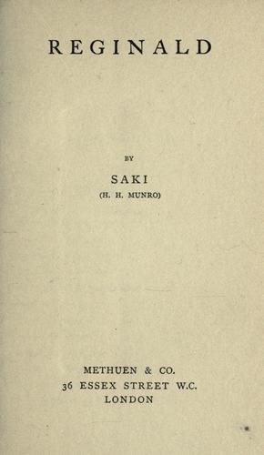Cover of Reginald