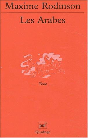 Cover of Les Arabes