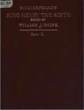 Cover of King Henry VI. Part 2