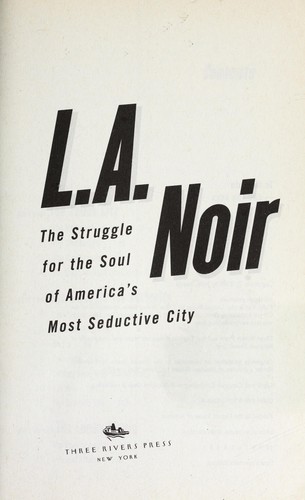 Cover of L.A. Noir