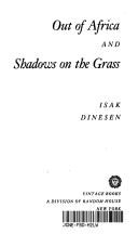 Cover of Out of Africa