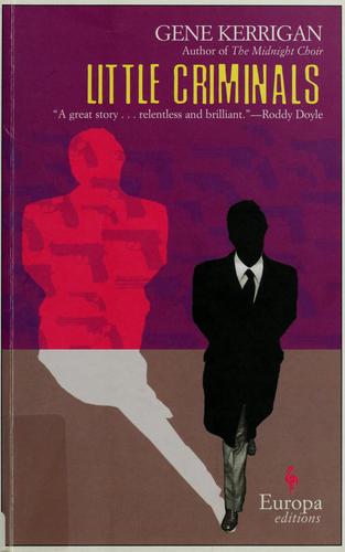Cover of Little criminals
