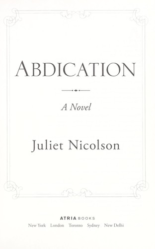 Cover of Abdication