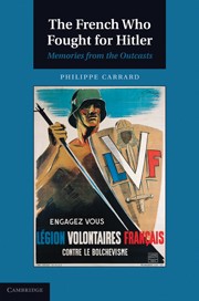 Cover of The French who fought for Hitler