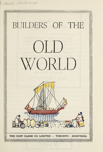 Cover of Builders of the old world