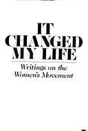 Cover of It changed my life