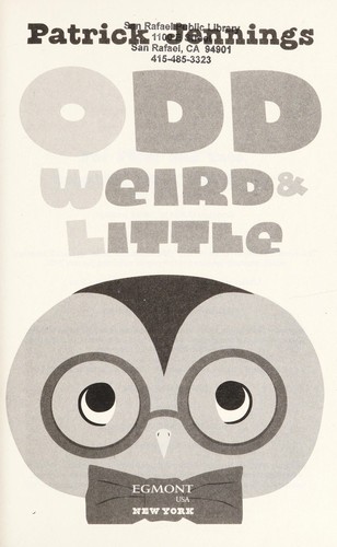 Cover of Odd, weird & little