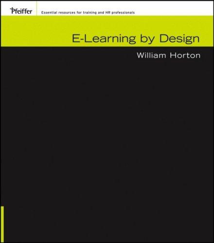 Cover of e-Learning by Design