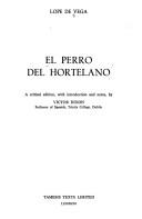 Cover of El perro del hortelano