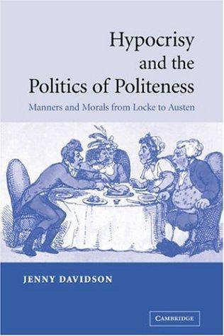 Cover of Hypocrisy and the politics of politeness