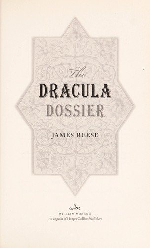Cover of The Dracula dossier