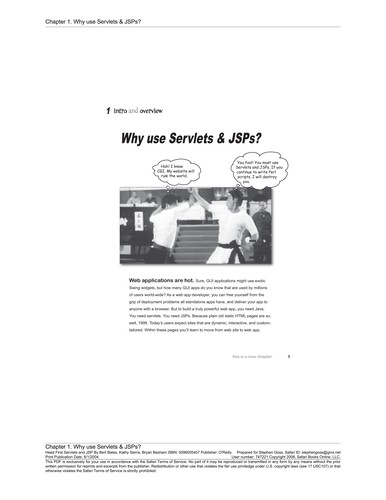 Cover of Head first servlets & JSP