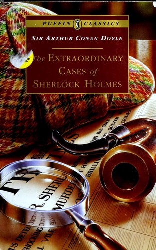 Cover of The Extraordinary Cases of Sherlock Holmes (Adventure of the Blue Carbuncle / Adventure of the Dancing Men / Adventure of the Missing Three-Quarter / Adventure of the Musgrave Ritual / Adventure of the Reigate Squire / Adventure of the Speckled Band / Silver Blaze / Six Napoleons)