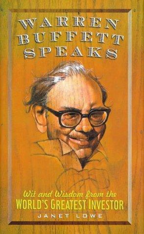 Cover of Warren Buffett speaks