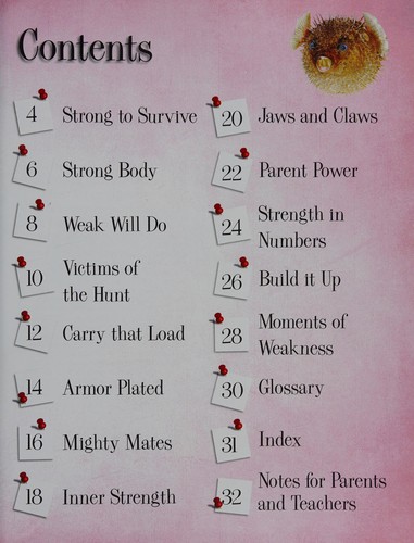 Cover of Strongest and weakest
