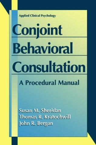 Cover of Conjoint behavioral consultation