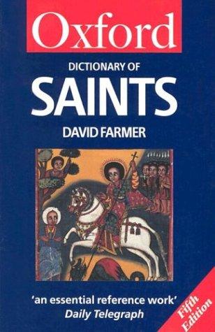 Cover of The Oxford dictionary of saints