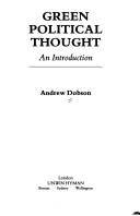 Cover of Green political thought