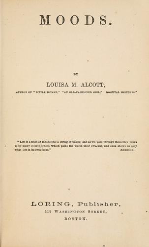 Cover of Moods