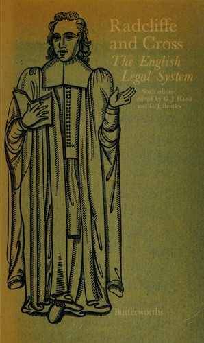 Cover of The English legal system