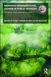 Cover of Managing organizational change in public services