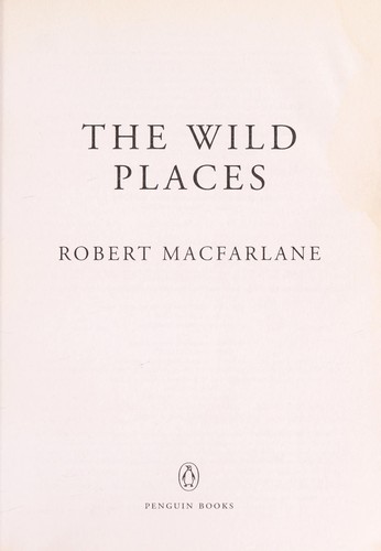 Cover of The wild places