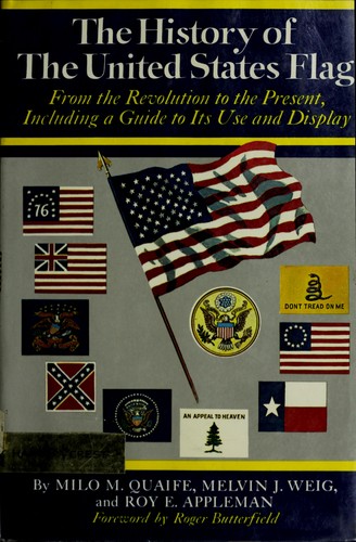 Cover of The history of the United States flag