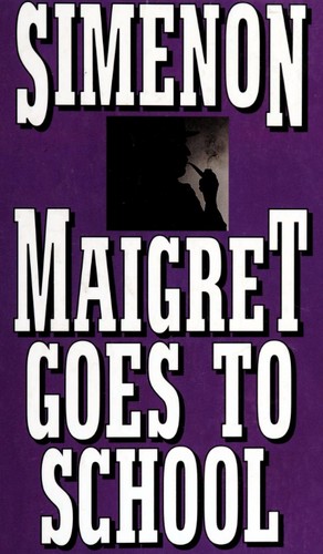 Cover of Maigret à l'école