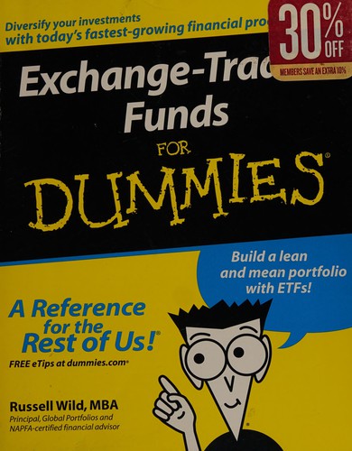Cover of Exchange-traded funds for dummies