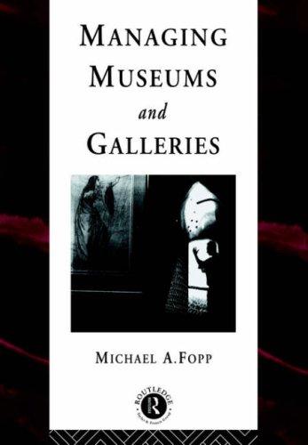 Cover of Managing museums and galleries