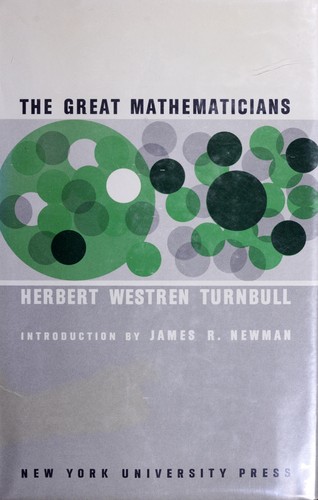 Cover of The great mathematicians