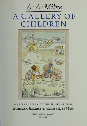 Cover of A gallery of children