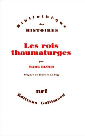 Cover of Les rois thaumaturges