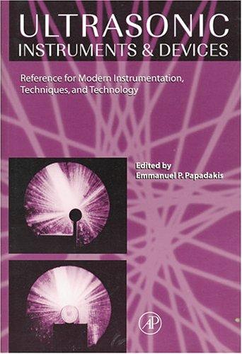 Cover of Ultrasonic Instruments and Devices