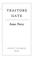 Cover of Traitor's Gate