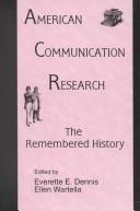 Cover of American communication research