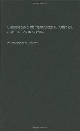 Cover of Understanding terrorism in America