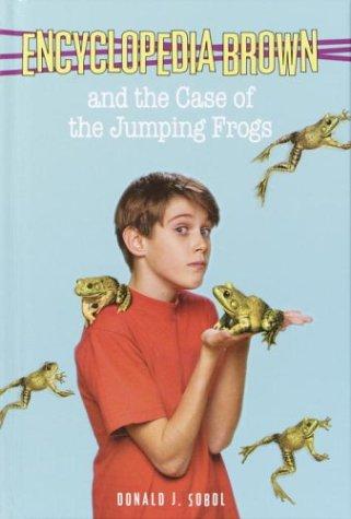 Cover of Encyclopedia Brown and the case of the jumping frogs