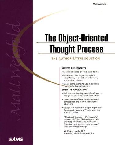 Cover of The Object-Oriented Thought Process
