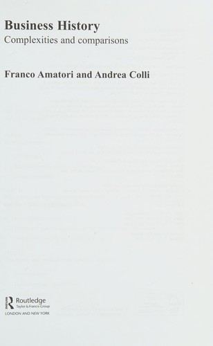 Cover of Business History
