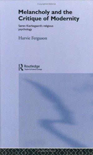 Cover of Melancholy and The Critique of Modernity