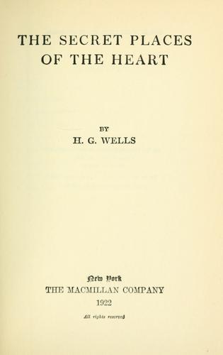 Cover of The Secret Places of the Heart