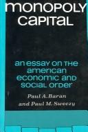 Cover of Monopoly Capital