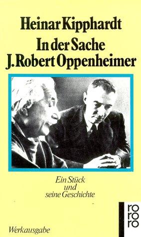 Cover of In der Sache J. Robert Oppenheimer