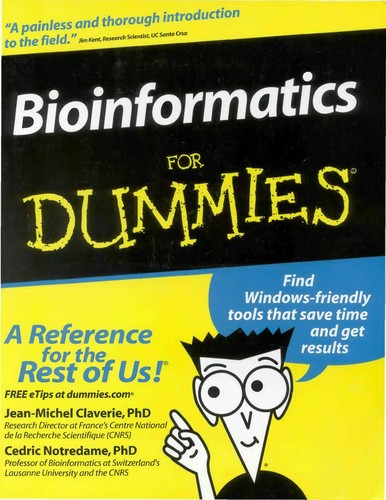 Cover of Bioinformatics for dummies