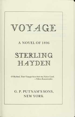 Cover of Voyage